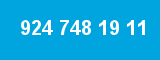 924 748 19 11
